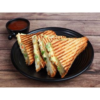 Grilled Vegetable Cheese Sandwich
