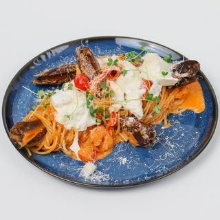 Spaghetti Alla Burrata Di Mare