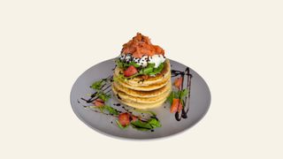 Pankejki z łososiem