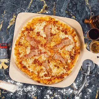 ბეკონ პიცა/Bacon Pizza 41სმ