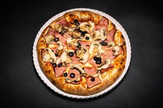Pizza Prosciutto e Funghi Mica 430 Gr.