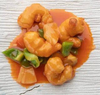 97. Gamberi in salsa agropiccante