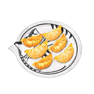 Ravioli alla piastra giapponesi - 6 pezzi