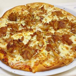 Pizza Shawarma De Pollo Y Queso (30 Cm.)