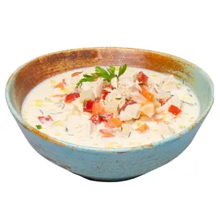 Ciorba de pui a la grec