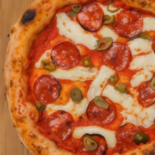 Піца Чорізо for two (600г)