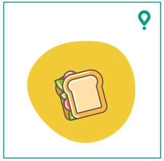 Panino chicken burger