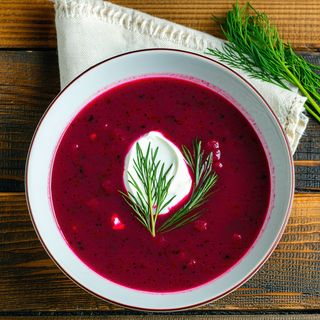Ciorba de sfecla rosie