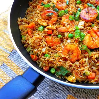 Riz Cantonais aux Crevettes