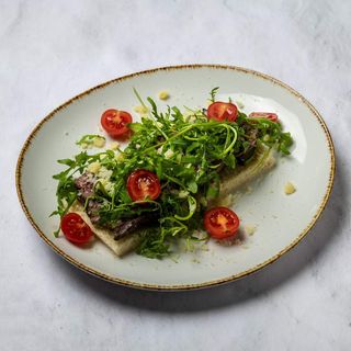 Kremasti biftek tost healthy