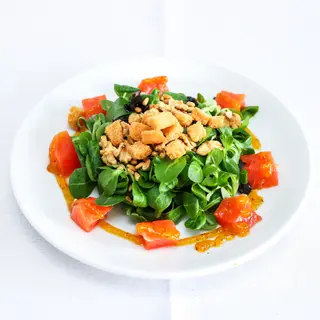 Salmón Ahumado en ensalada