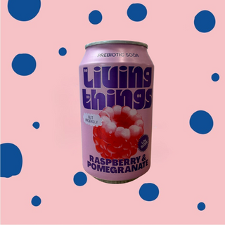 Soda Prebiótica Frambuesa y Granada