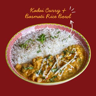 Kadai Curry & Basmati Rice Bowl