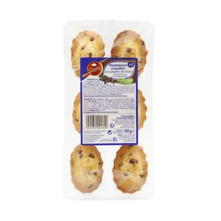 Madeleine Aux Pepites De Choco 165G X6