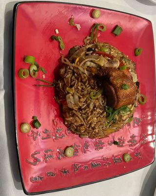 Arroz con Pato y Setas