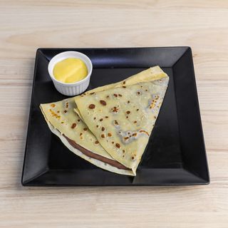 Palačinka sa nutelom i pudingom od vanile