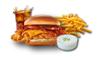 Burger chicken BBQ bacon ranch MEAL XL 0.8kg