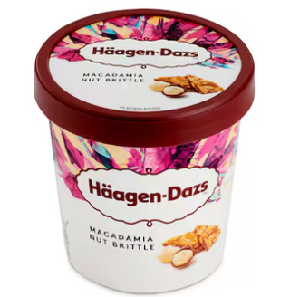Helado Häagen Dazs Nueces De Mancadami (460 Ml.)