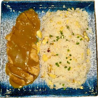 Donburi de pollo al curry