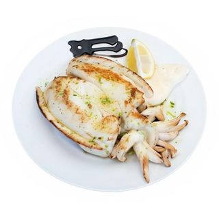 Sepia al ajillo a la plancha