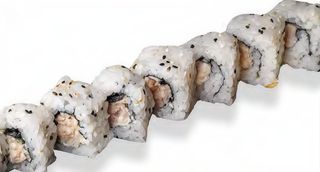 76. Maguro scottato roll