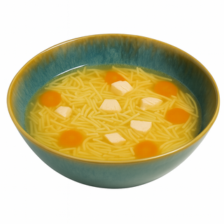 Бульйон з домашньої курки
