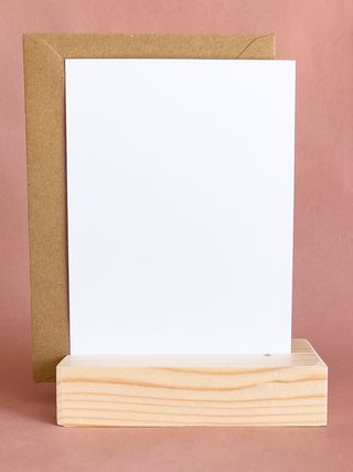 Tarjeta en blanco Din-A 6