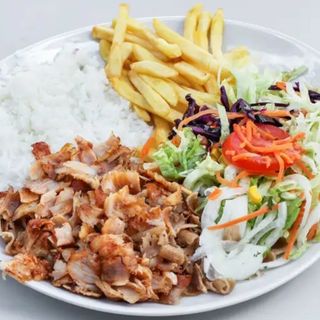 Shawarma Con Ensalada