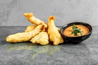 Tempura z kurczakiem