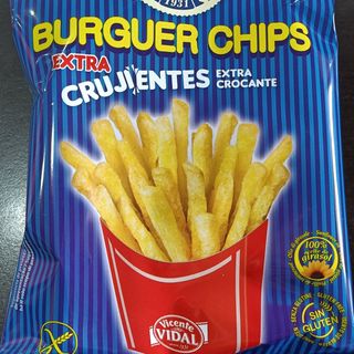 Burguer chips.