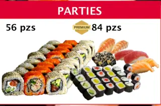 Bandeja Sushi Party Premium (84 Pzs.)