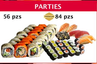 Bandeja Sushi Party Premium (84 Pzs.)