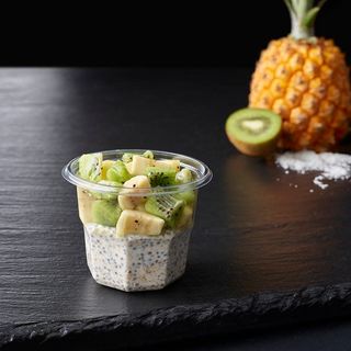 Bircher Banane Kiwi Ananas