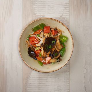 Verduras variadas salteadas