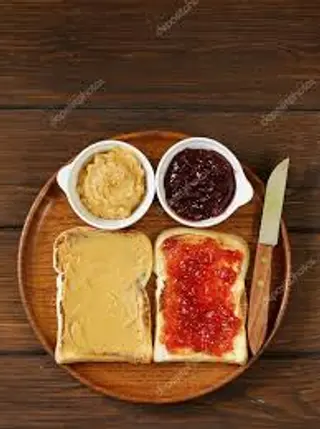 Bocadillo De Mantequilla Y Mermelada