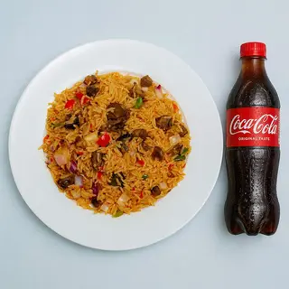 Asun Pepper rice + 50cl coke