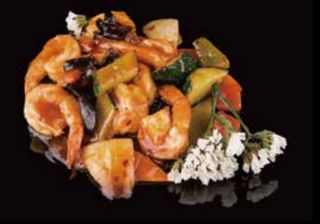 70 Gamberi con verdure