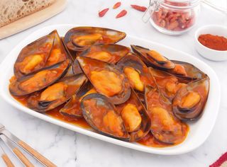 Mejillones picantes