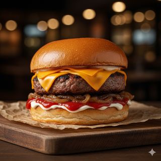 Hamburguesa La Drama Queen