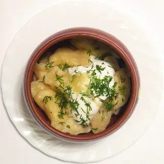 Вареники в горщику (250/30г)