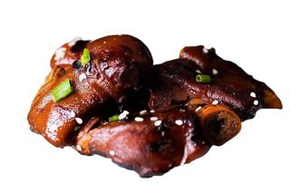 Свиная лытка жареная 