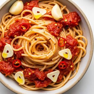 Veganska domaća tjestenina Arrabbiata