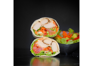WRAP CHICKEN VEGGIE KIMCHI