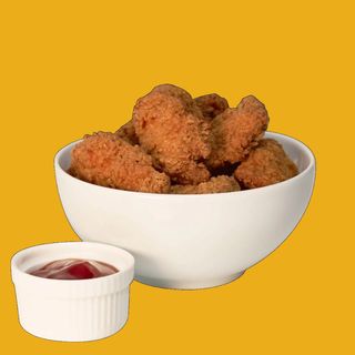 Tiras de pollo crujiente (4unid)