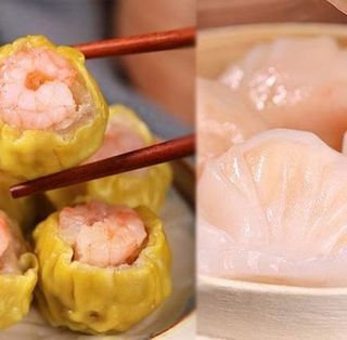 5.Xiu Mai-Pierożki smażone z krewetkami