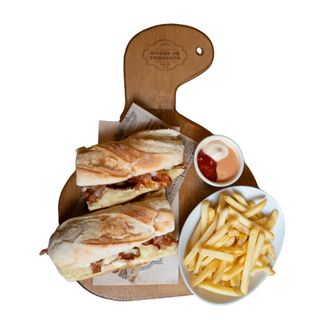 BACON + BATATA FRITA