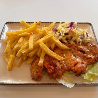 Chicken Steak And Chips