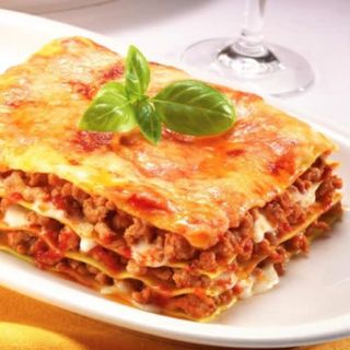 Lasagna de ternera al pomodoro