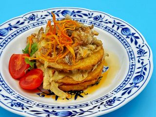 Деруни з рваною свининою (250g)