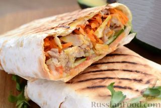 Овочевий лаваш